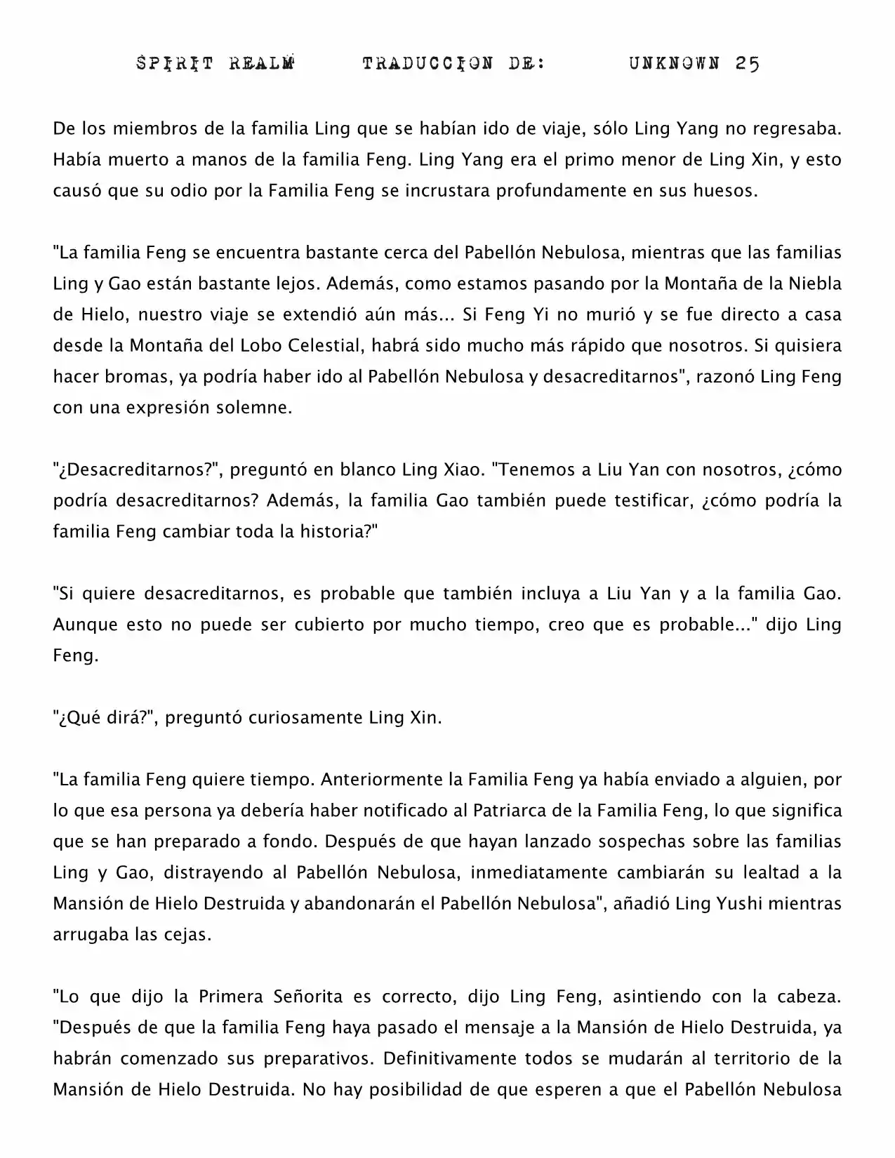 Spirit Realm (Novela) - Capítulo 42 - Página 5 - LectorTMOo