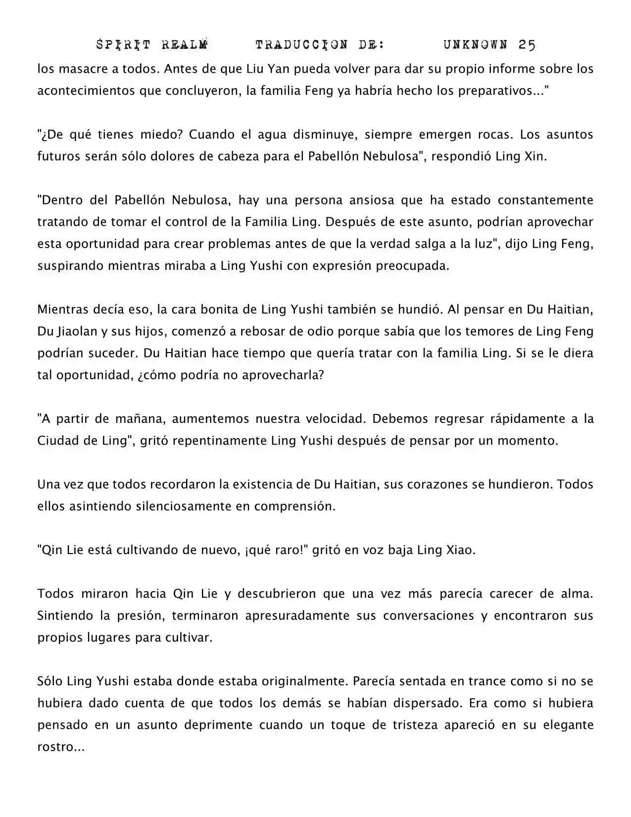 Spirit Realm (Novela) - Capítulo 42 - Página 6 - LectorTMOo