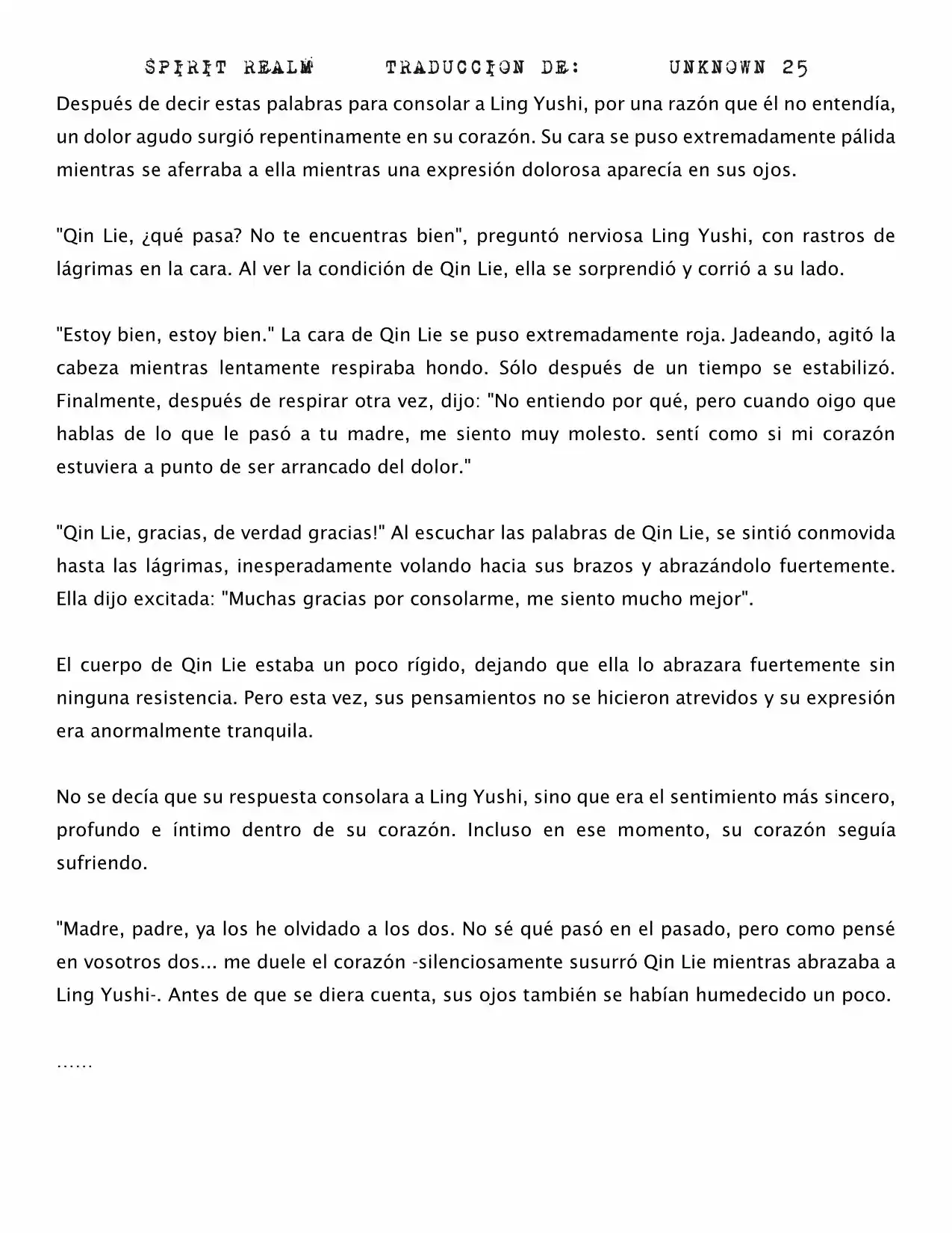 Spirit Realm (Novela) - Capítulo 42 - Página 8 - LectorTMOo