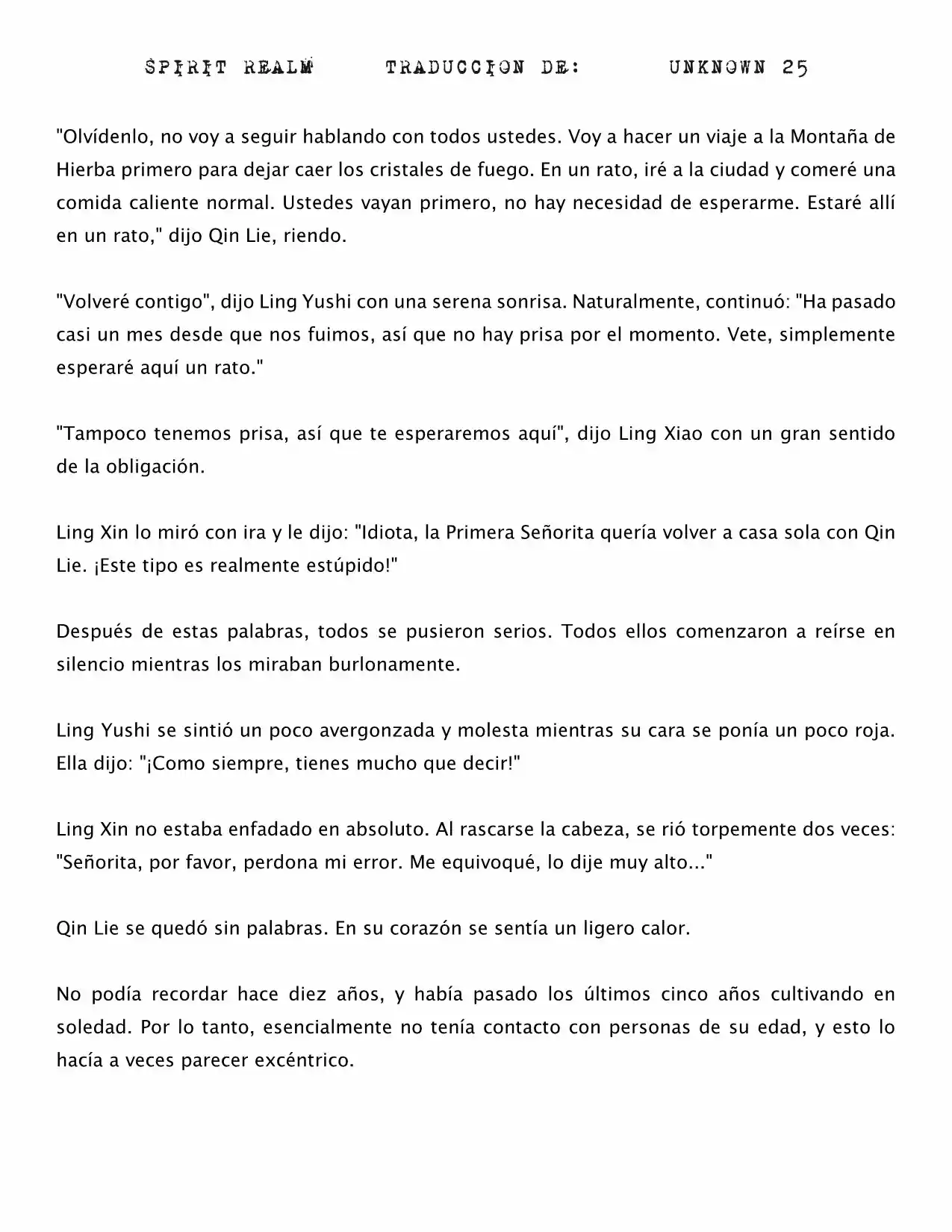 Spirit Realm (Novela) - Capítulo 43 - Página 3 - LectorTMOo