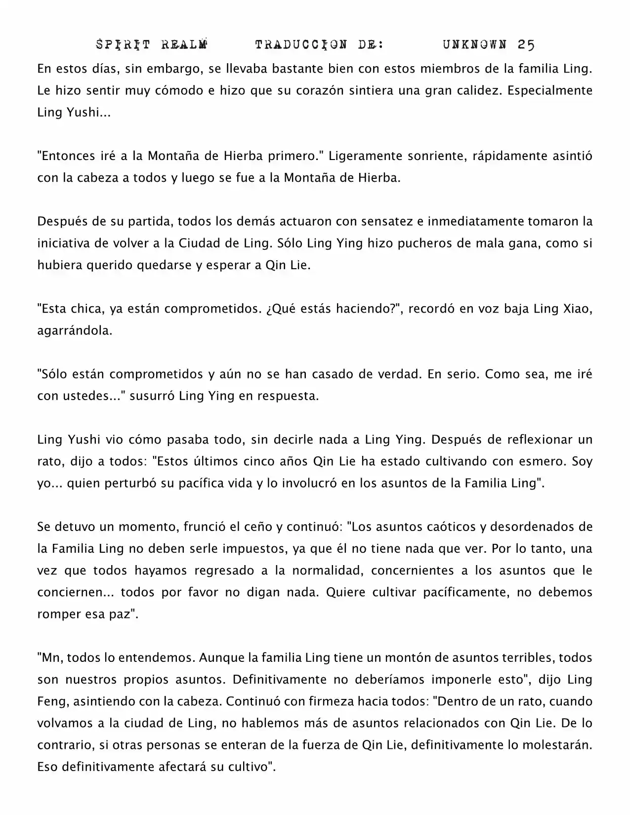 Spirit Realm (Novela) - Capítulo 43 - Página 4 - LectorTMOo