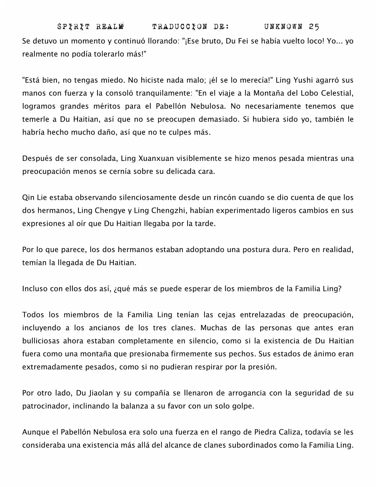 Spirit Realm (Novela) - Capítulo 44 - Página 5 - LectorTMOo