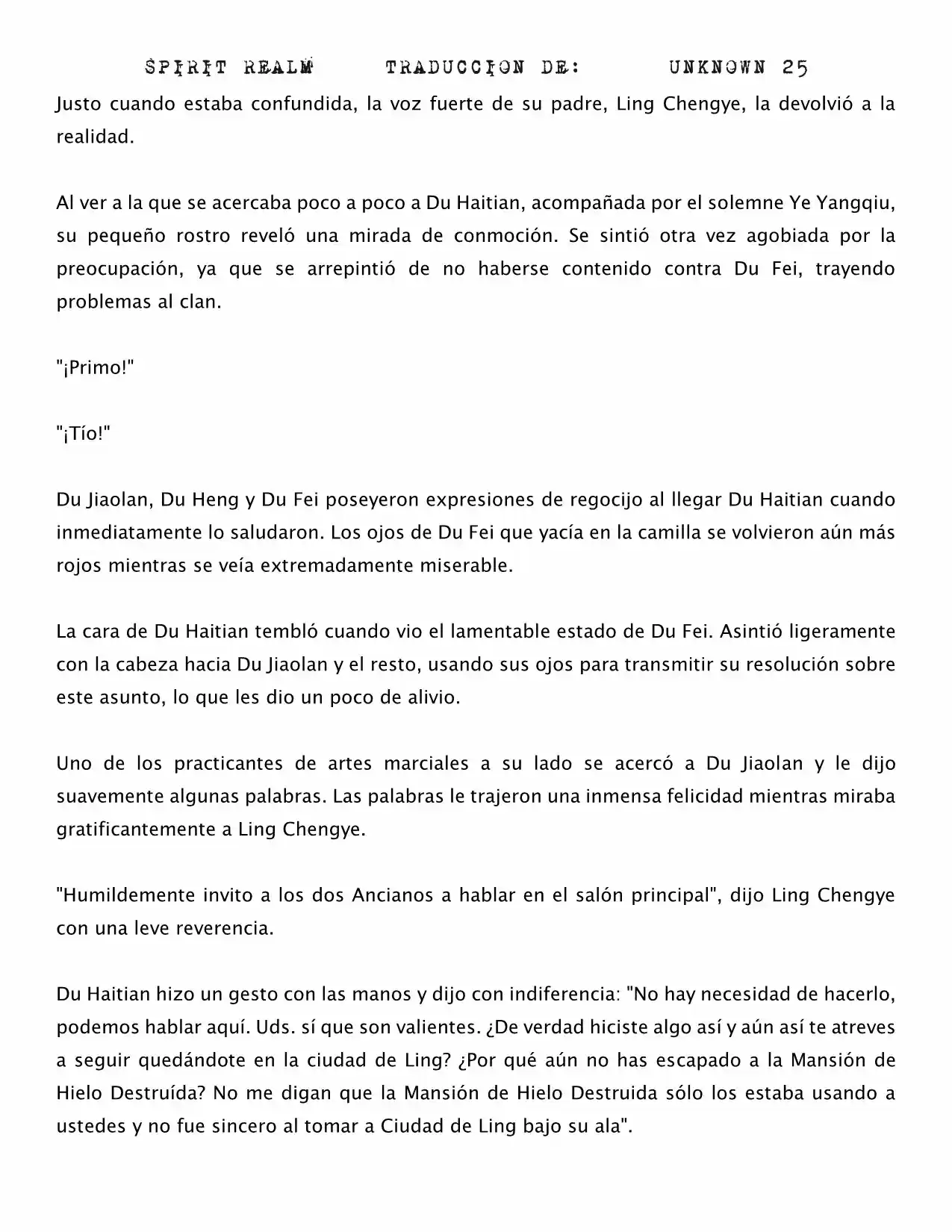 Spirit Realm (Novela) - Capítulo 45 - Página 5 - LectorTMOo
