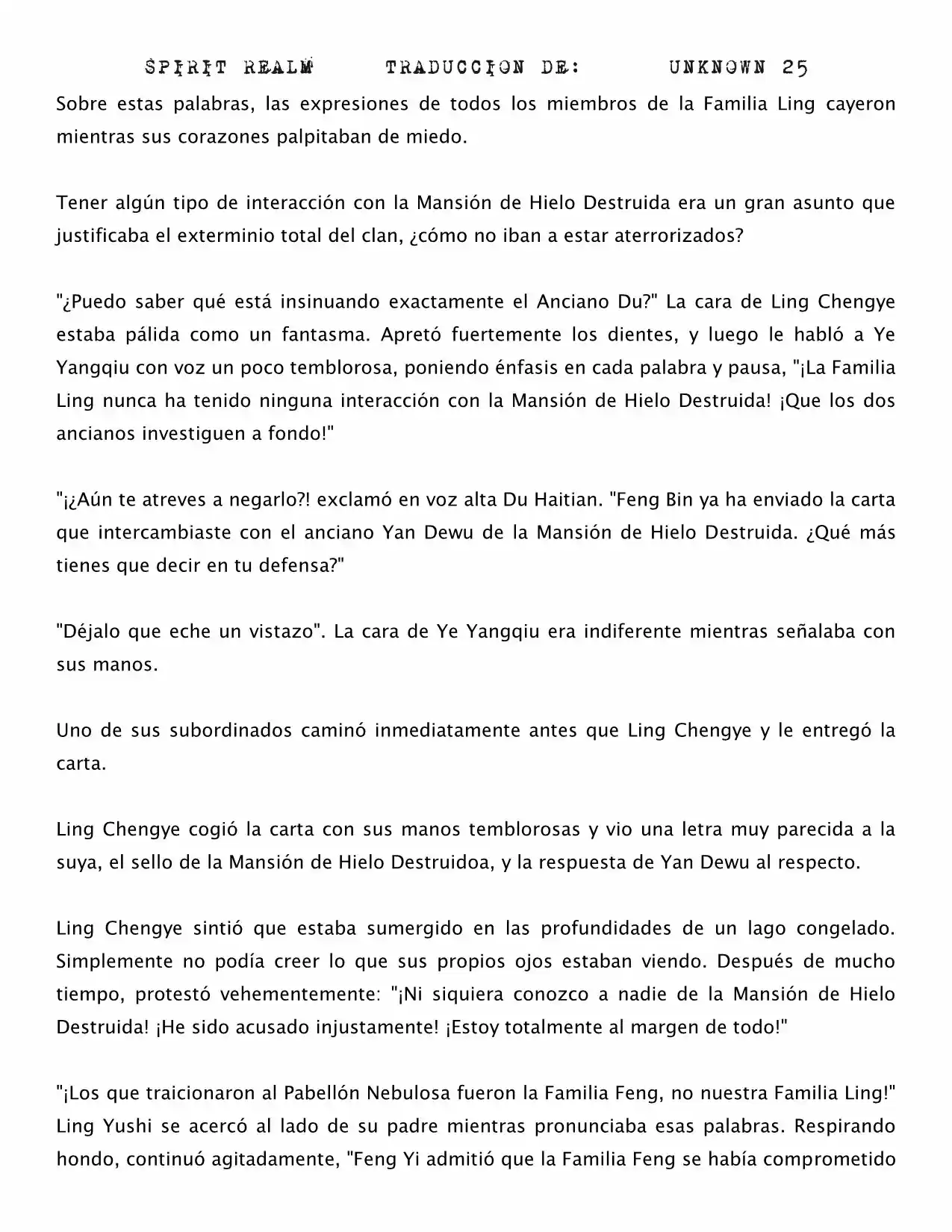 Spirit Realm (Novela) - Capítulo 45 - Página 6 - LectorTMOo