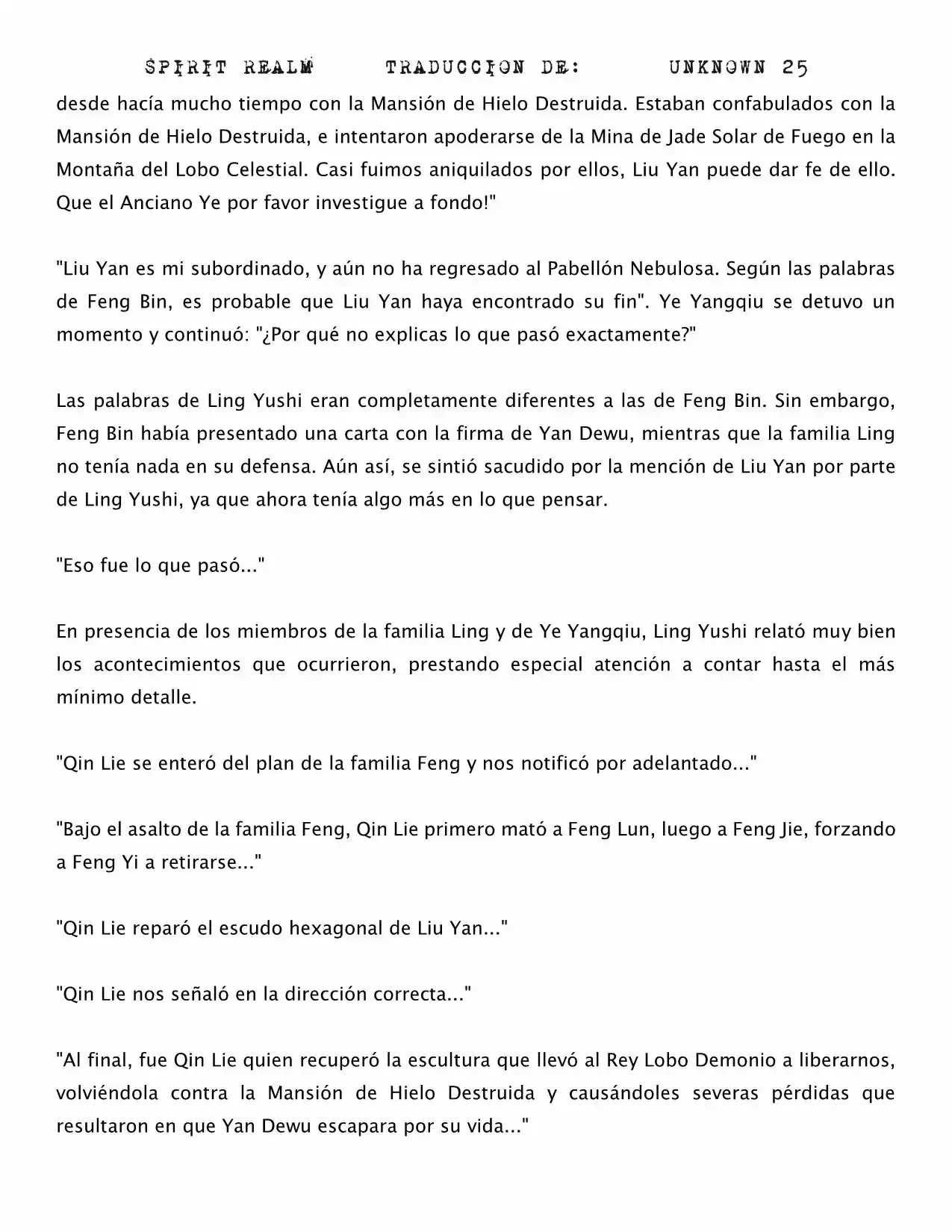 Spirit Realm (Novela) - Capítulo 45 - Página 7 - LectorTMOo