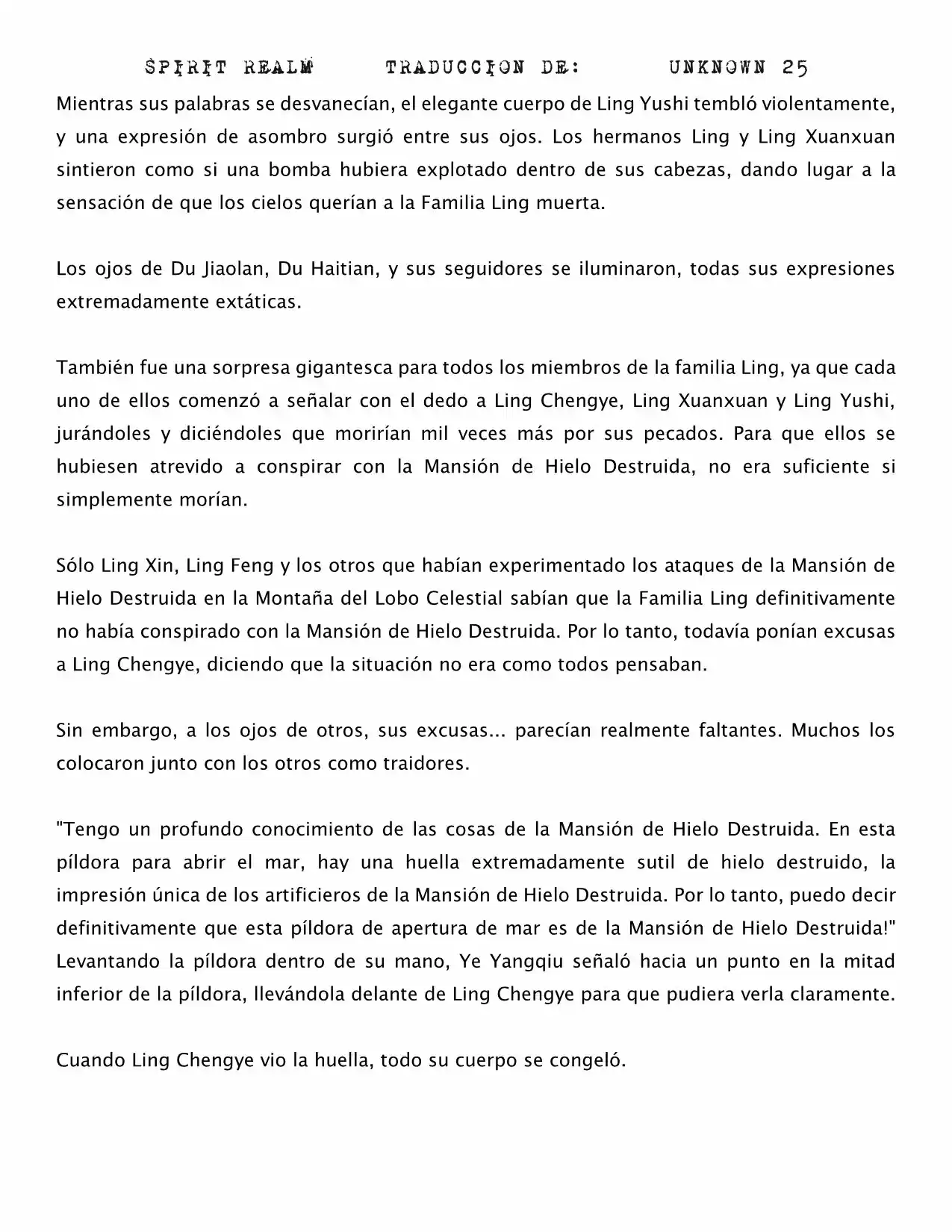 Spirit Realm (Novela) - Capítulo 46 - Página 5 - LectorTMOo