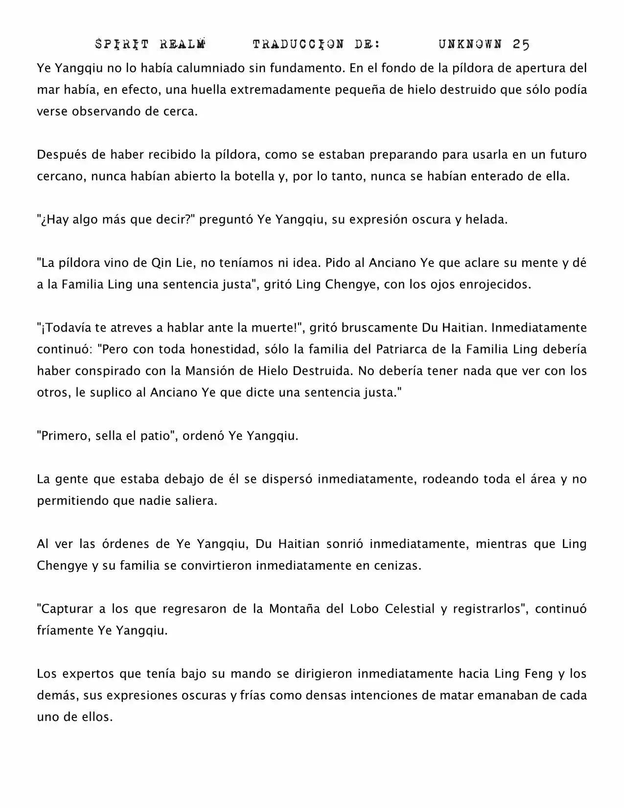 Spirit Realm (Novela) - Capítulo 46 - Página 6 - LectorTMOo