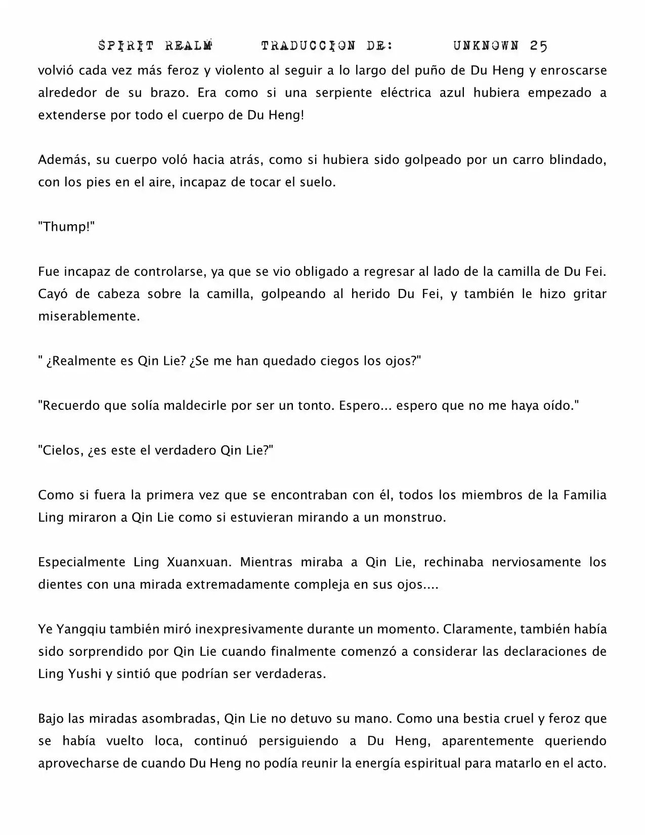 Spirit Realm (Novela) - Capítulo 47 - Página 5 - LectorTMOo