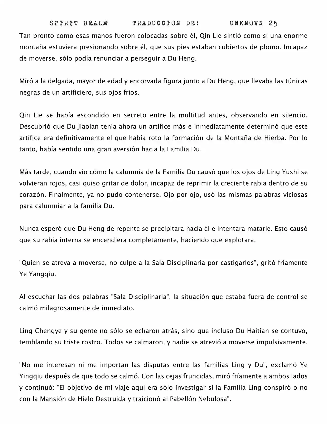 Spirit Realm (Novela) - Capítulo 47 - Página 7 - LectorTMOo