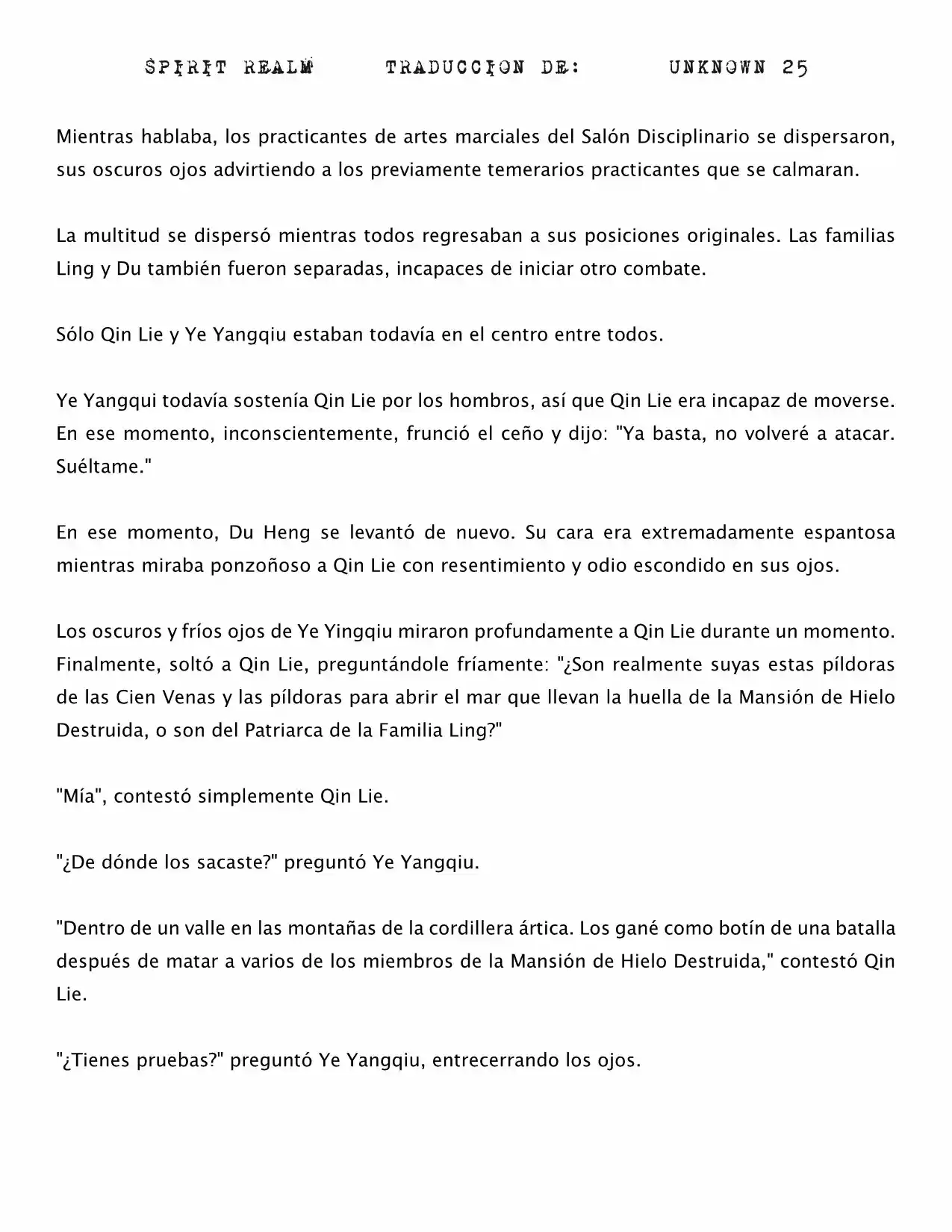 Spirit Realm (Novela) - Capítulo 47 - Página 8 - LectorTMOo