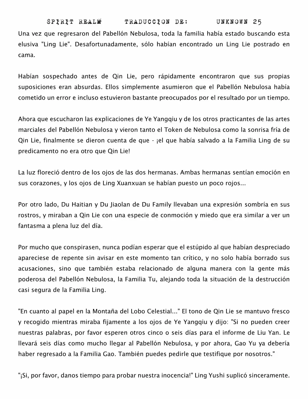 Spirit Realm (Novela) - Capítulo 48 - Página 6 - LectorTMOo