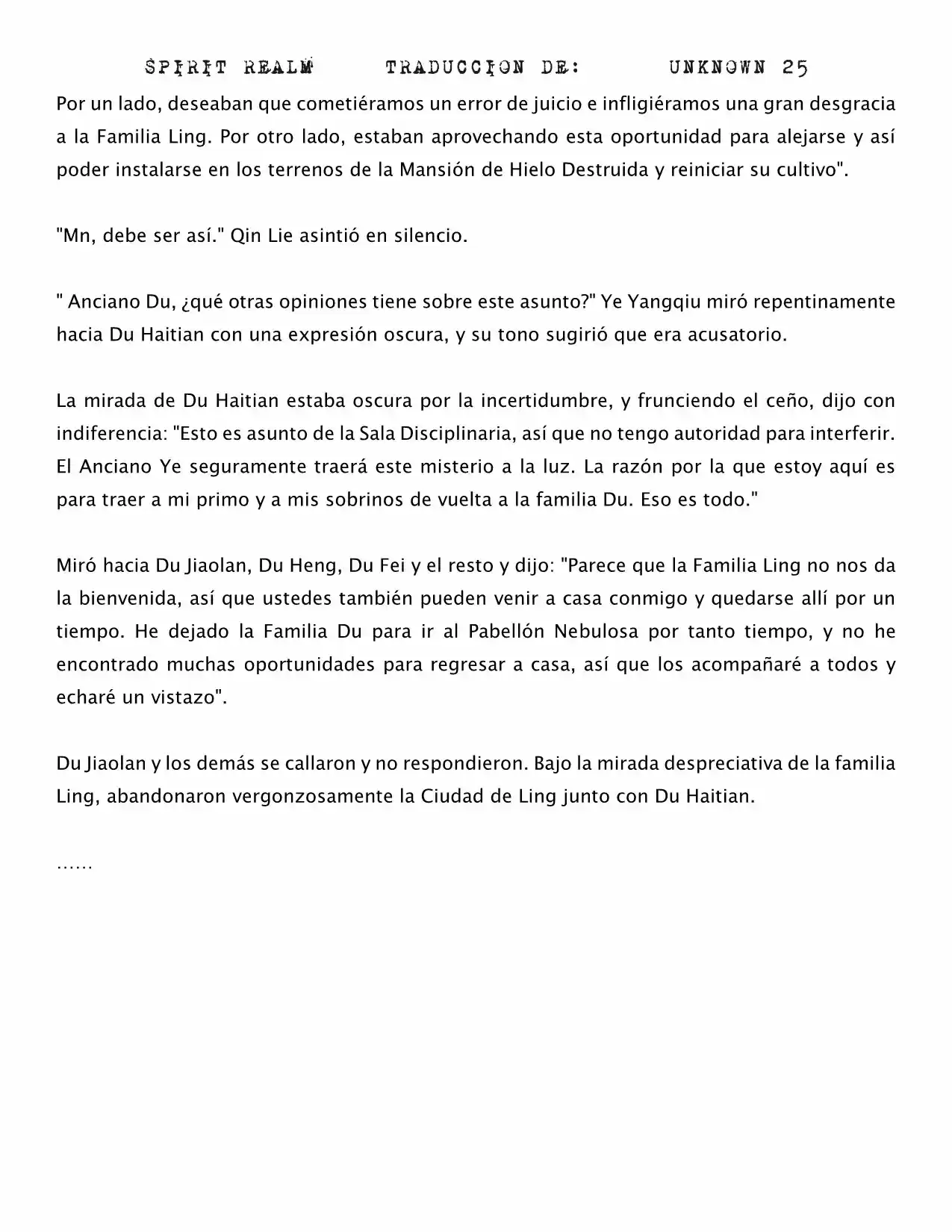 Spirit Realm (Novela) - Capítulo 48 - Página 8 - LectorTMOo
