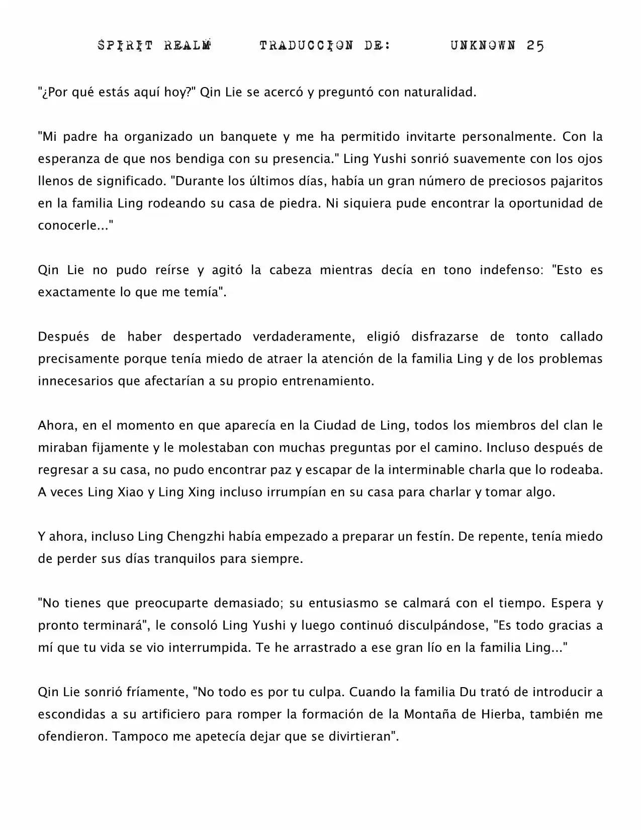 Spirit Realm (Novela) - Capítulo 49 - Página 4 - LectorTMOo