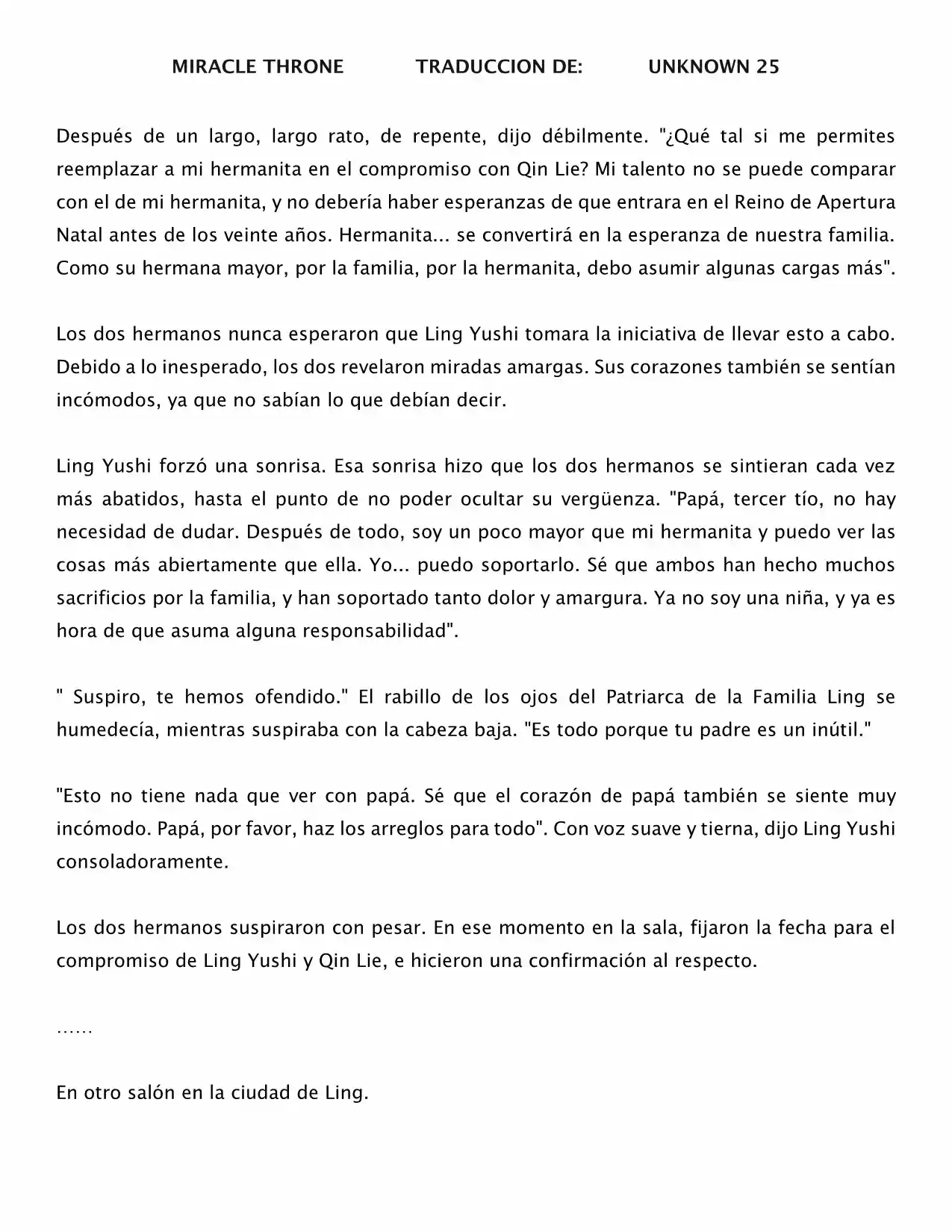 Spirit Realm (Novela) - Capítulo 5 - Página 6 - LectorTMOo