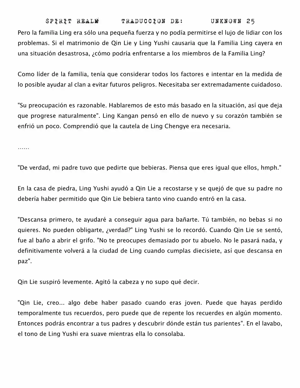 Spirit Realm (Novela) - Capítulo 50 - Página 4 - LectorTMOo