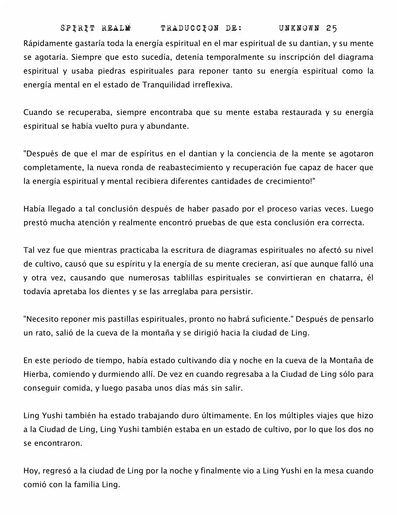 Spirit Realm (Novela) - Capítulo 52 - Página 4 - LectorTMOo