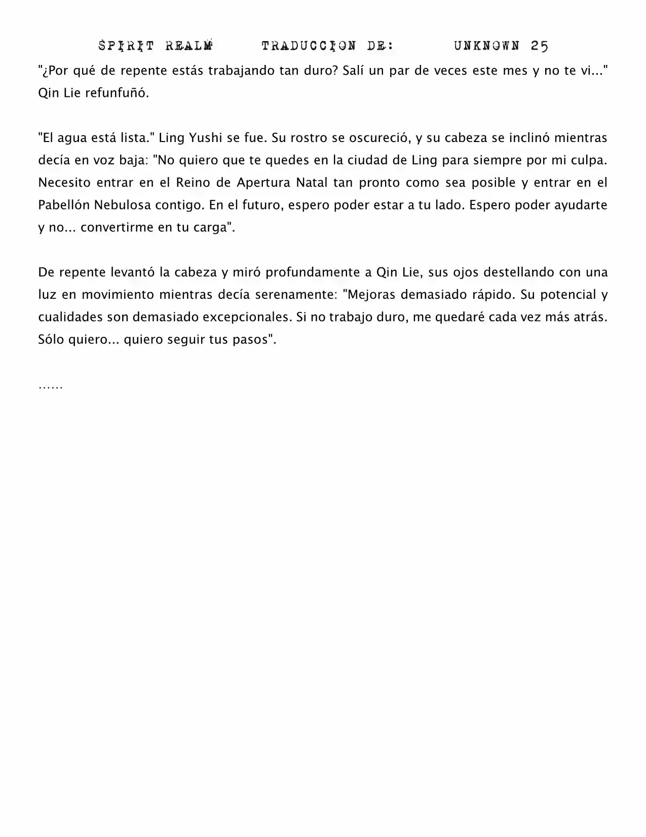Spirit Realm (Novela) - Capítulo 52 - Página 8 - LectorTMOo