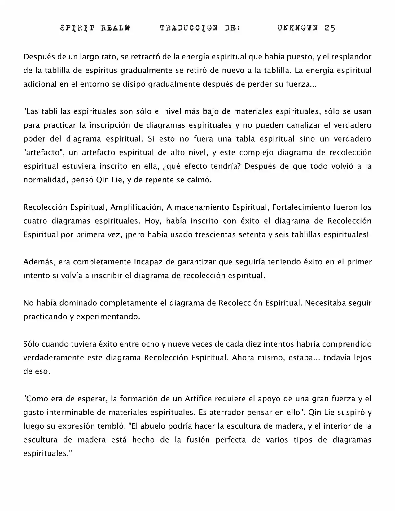 Spirit Realm (Novela) - Capítulo 53 - Página 5 - LectorTMOo