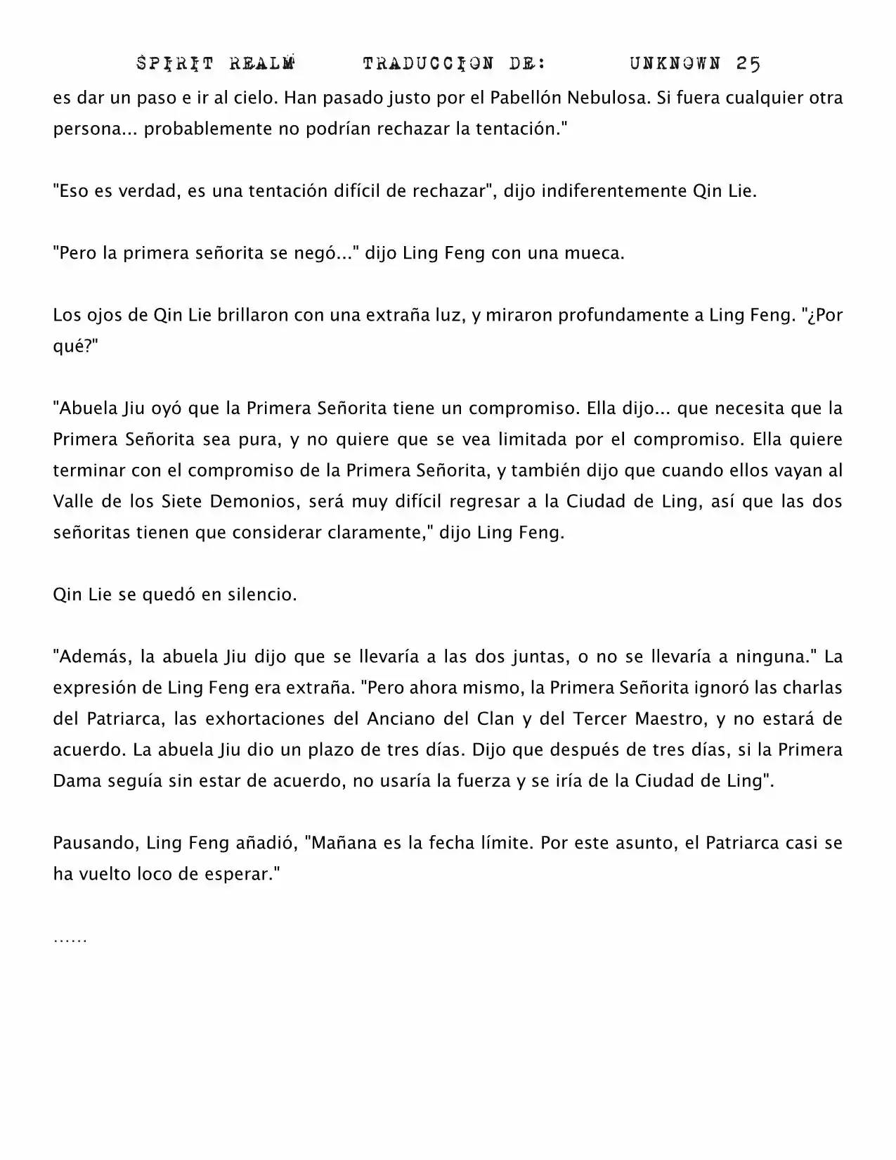 Spirit Realm (Novela) - Capítulo 53 - Página 8 - LectorTMOo