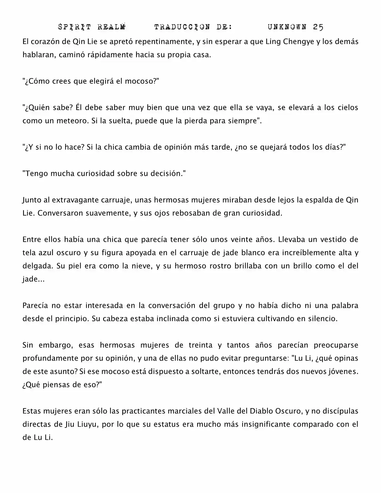 Spirit Realm (Novela) - Capítulo 54 - Página 5 - LectorTMOo