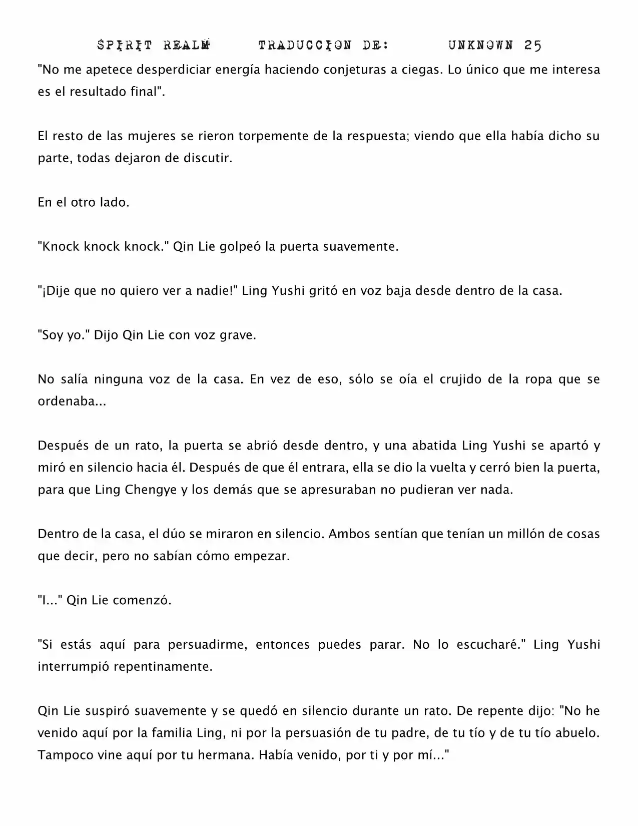 Spirit Realm (Novela) - Capítulo 54 - Página 6 - LectorTMOo