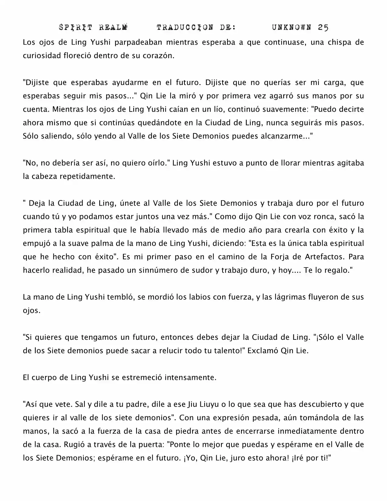 Spirit Realm (Novela) - Capítulo 54 - Página 7 - LectorTMOo