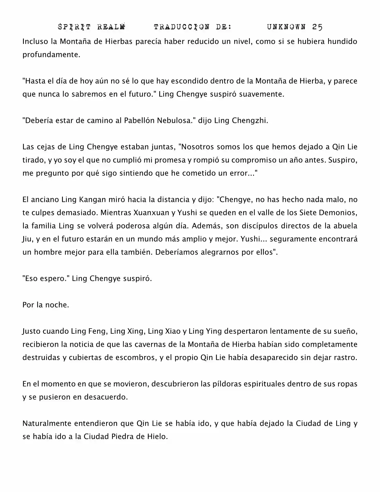 Spirit Realm (Novela) - Capítulo 55 - Página 5 - LectorTMOo