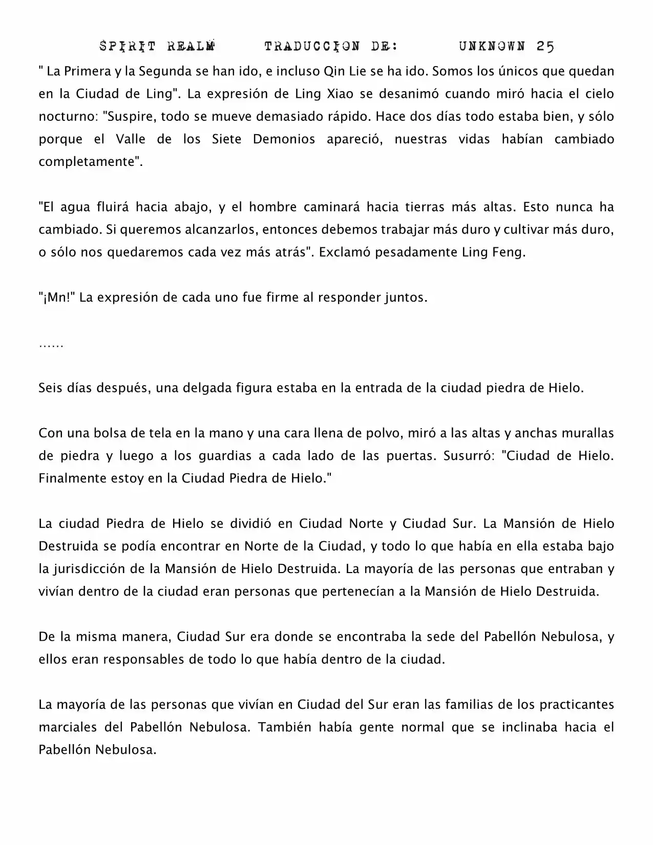Spirit Realm (Novela) - Capítulo 55 - Página 6 - LectorTMOo