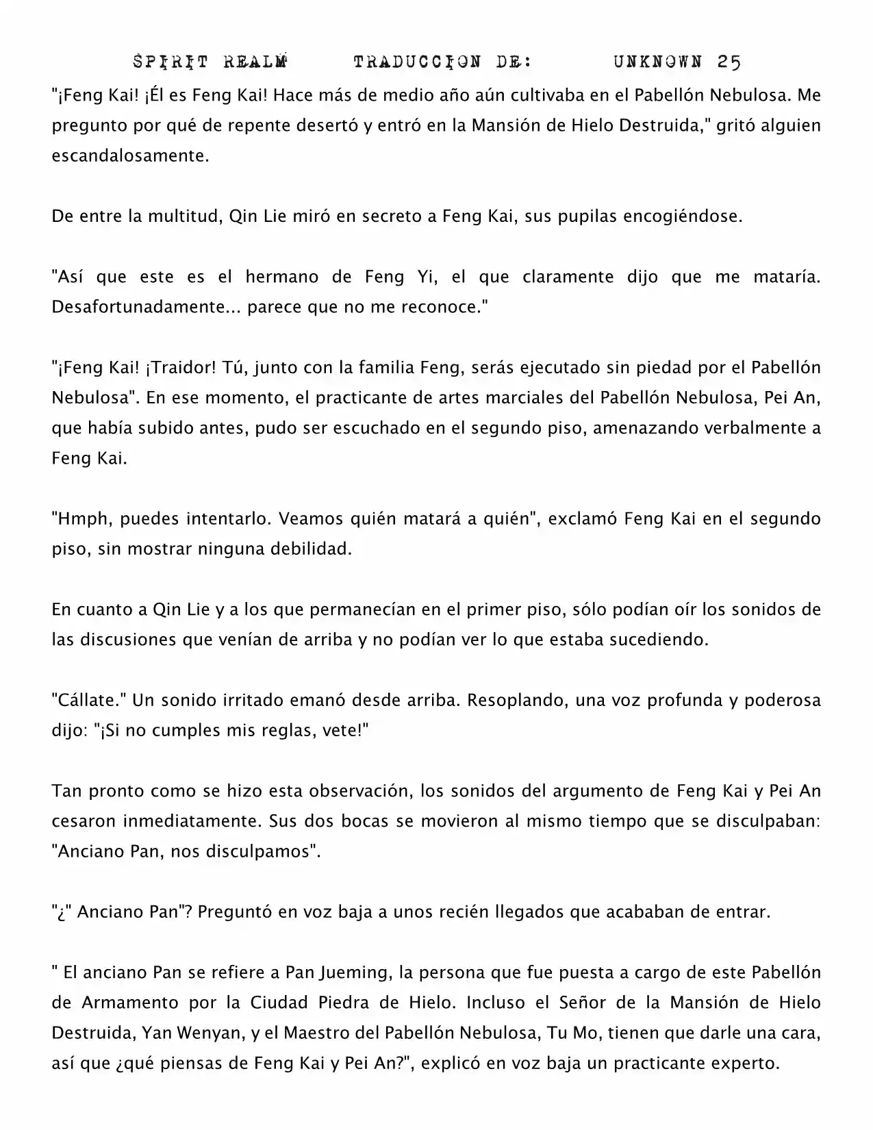 Spirit Realm (Novela) - Capítulo 56 - Página 6 - LectorTMOo