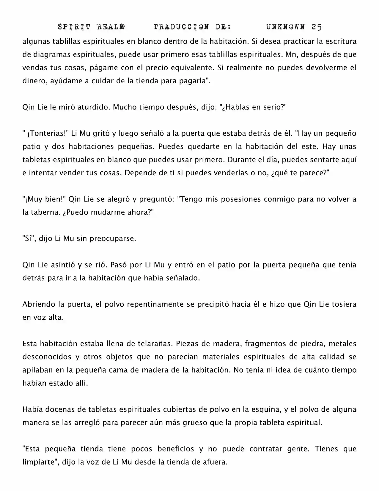 Spirit Realm (Novela) - Capítulo 57 - Página 4 - LectorTMOo