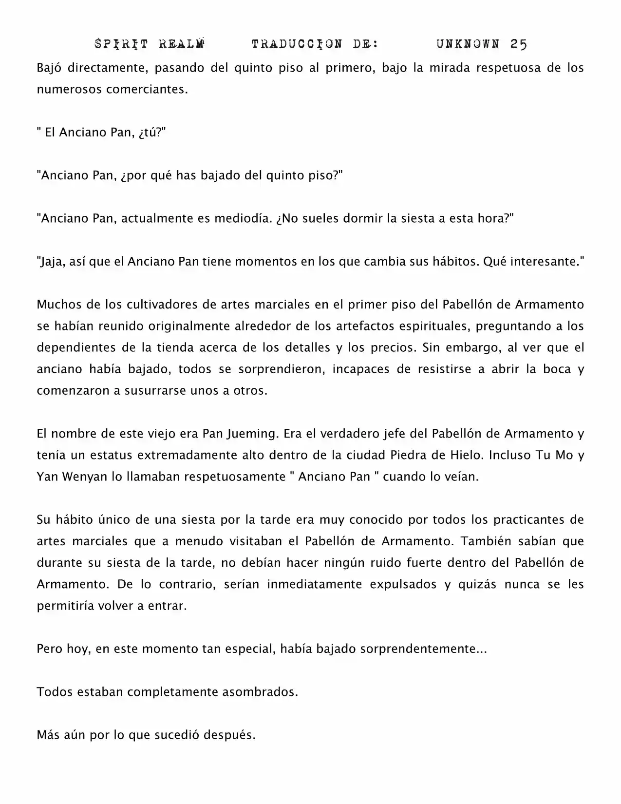 Spirit Realm (Novela) - Capítulo 58 - Página 5 - LectorTMOo