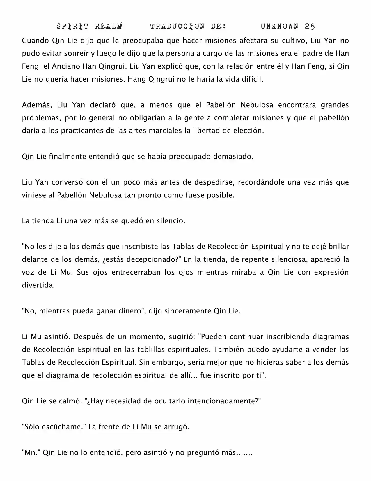 Spirit Realm (Novela) - Capítulo 59 - Página 8 - LectorTMOo