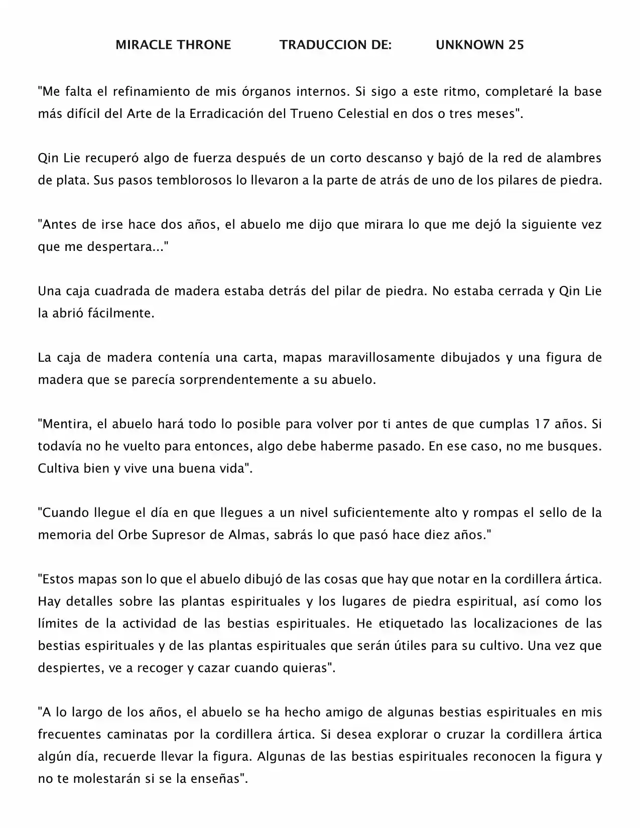 Spirit Realm (Novela) - Capítulo 6 - Página 5 - LectorTMOo