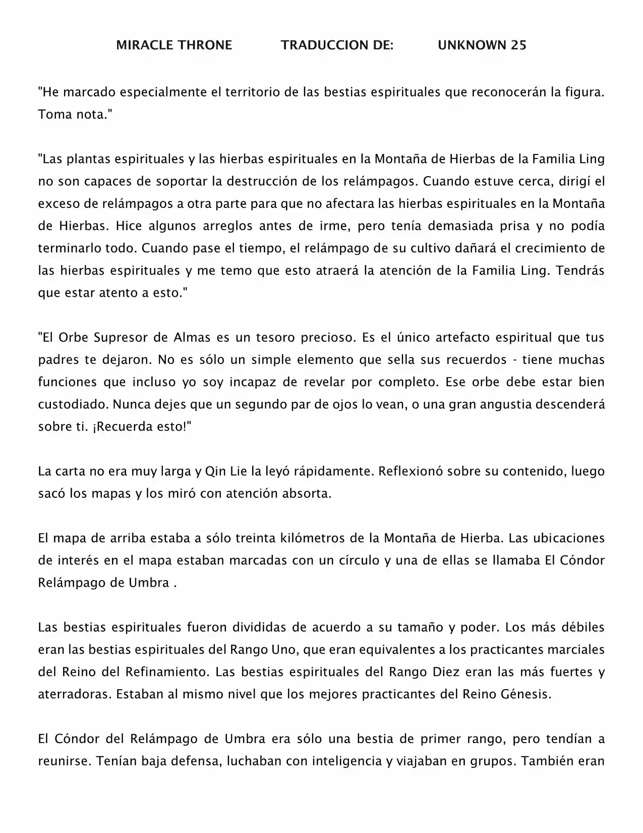 Spirit Realm (Novela) - Capítulo 6 - Página 6 - LectorTMOo