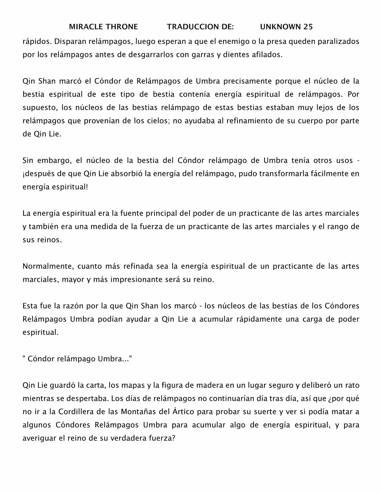 Spirit Realm (Novela) - Capítulo 6 - Página 7 - LectorTMOo