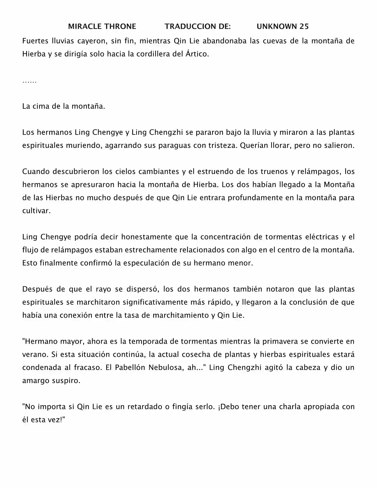 Spirit Realm (Novela) - Capítulo 6 - Página 8 - LectorTMOo