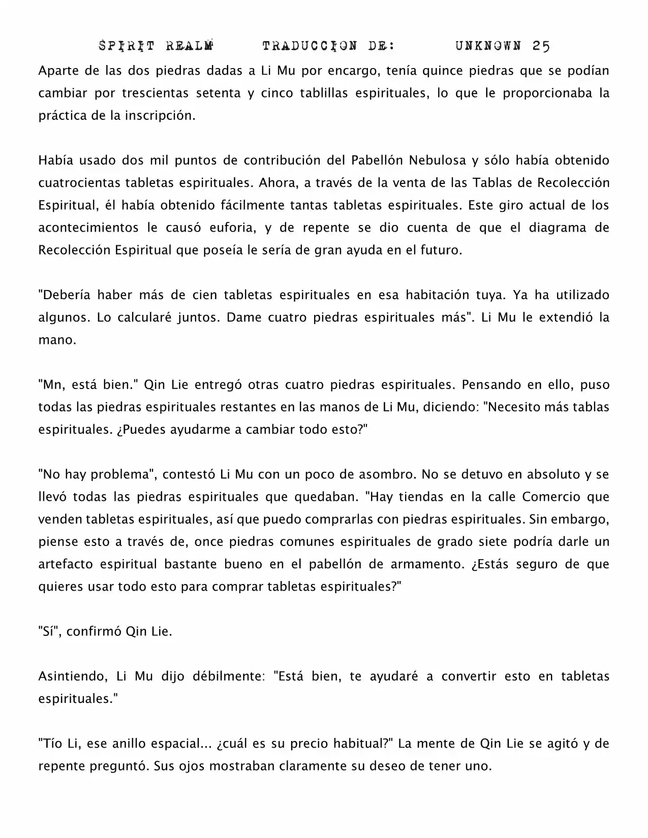 Spirit Realm (Novela) - Capítulo 60 - Página 2 - LectorTMOo