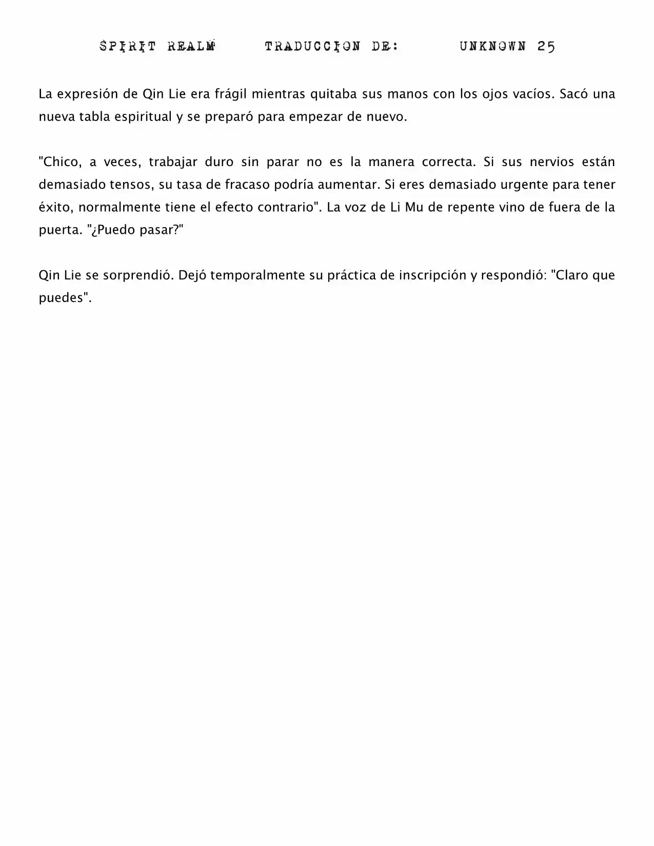 Spirit Realm (Novela) - Capítulo 60 - Página 8 - LectorTMOo