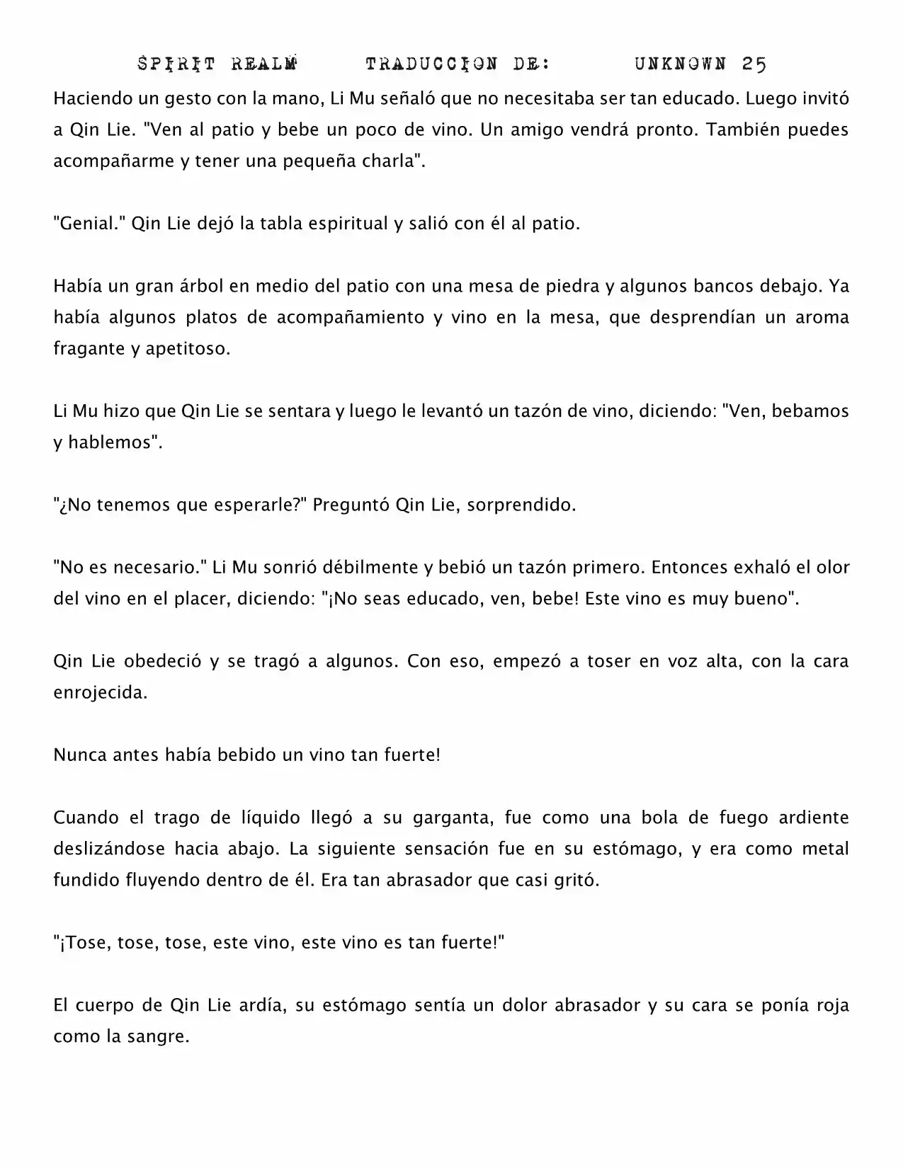 Spirit Realm (Novela) - Capítulo 61 - Página 3 - LectorTMOo