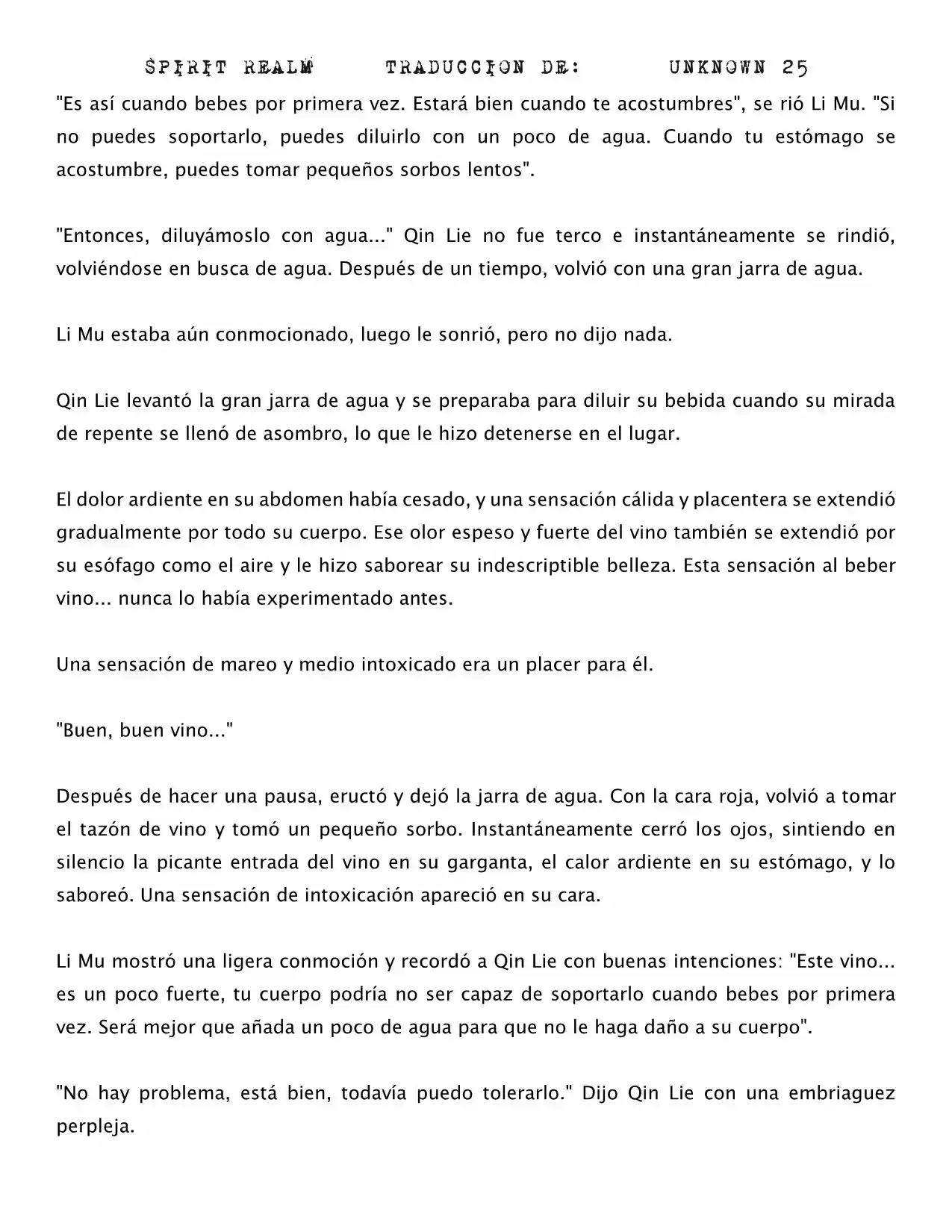 Spirit Realm (Novela) - Capítulo 61 - Página 4 - LectorTMOo