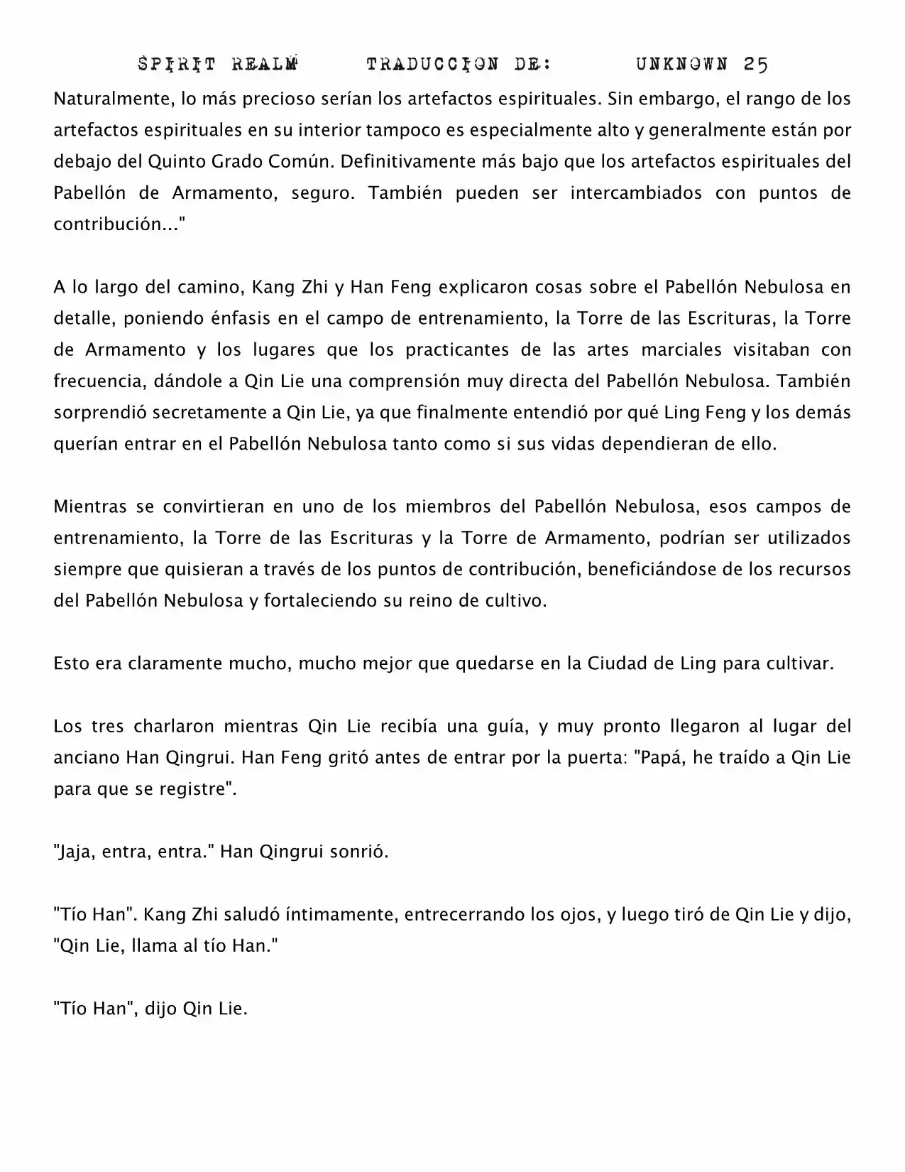Spirit Realm (Novela) - Capítulo 62 - Página 5 - LectorTMOo