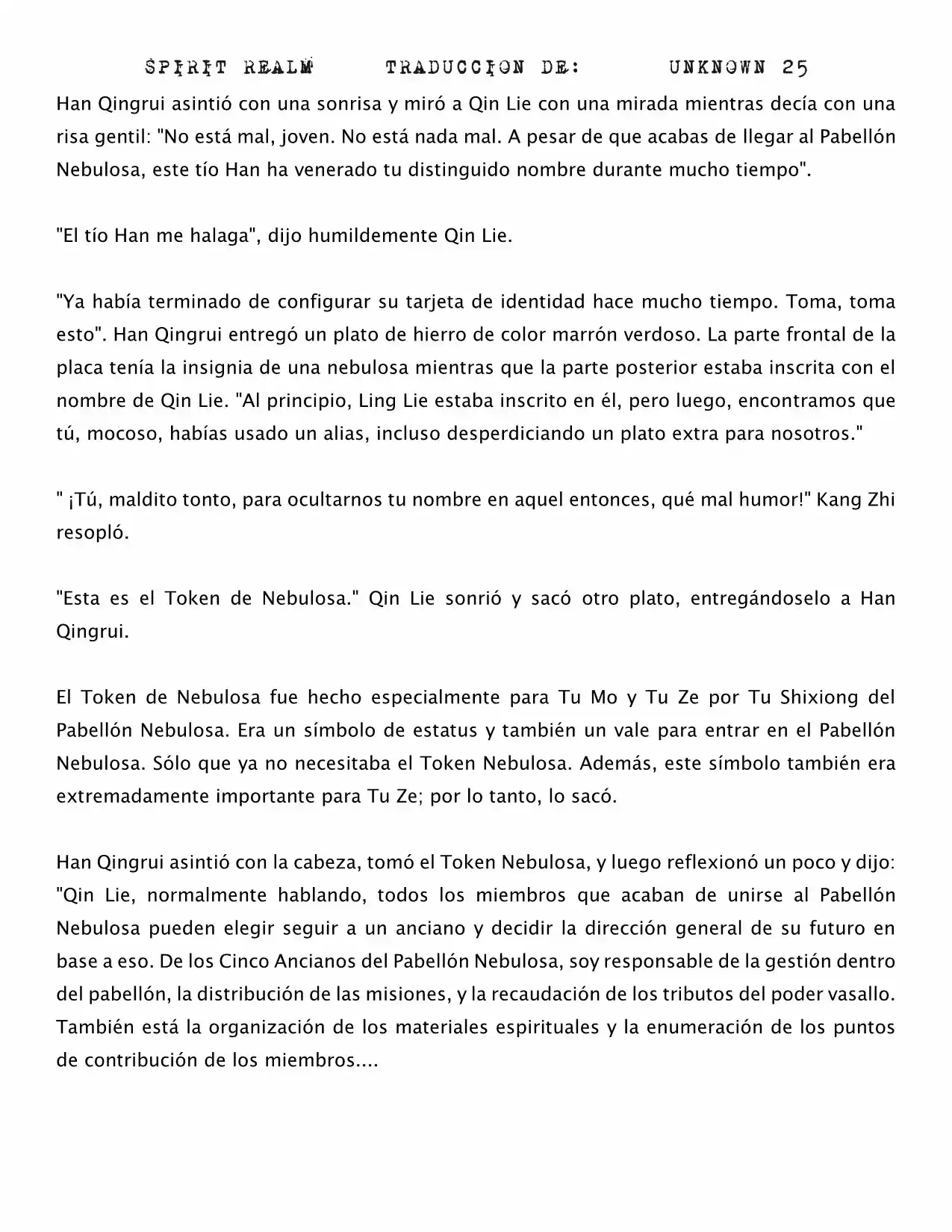 Spirit Realm (Novela) - Capítulo 62 - Página 6 - LectorTMOo