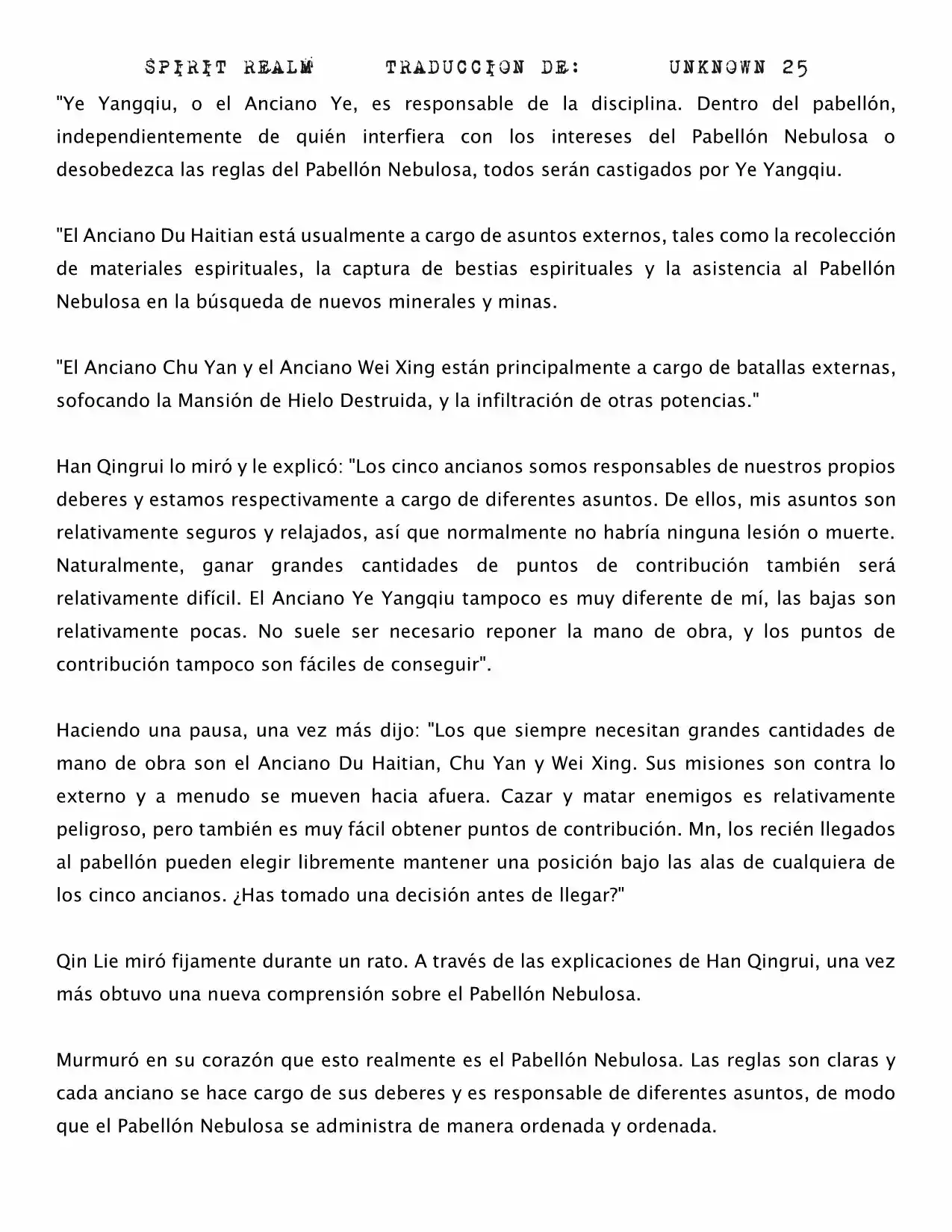 Spirit Realm (Novela) - Capítulo 62 - Página 7 - LectorTMOo