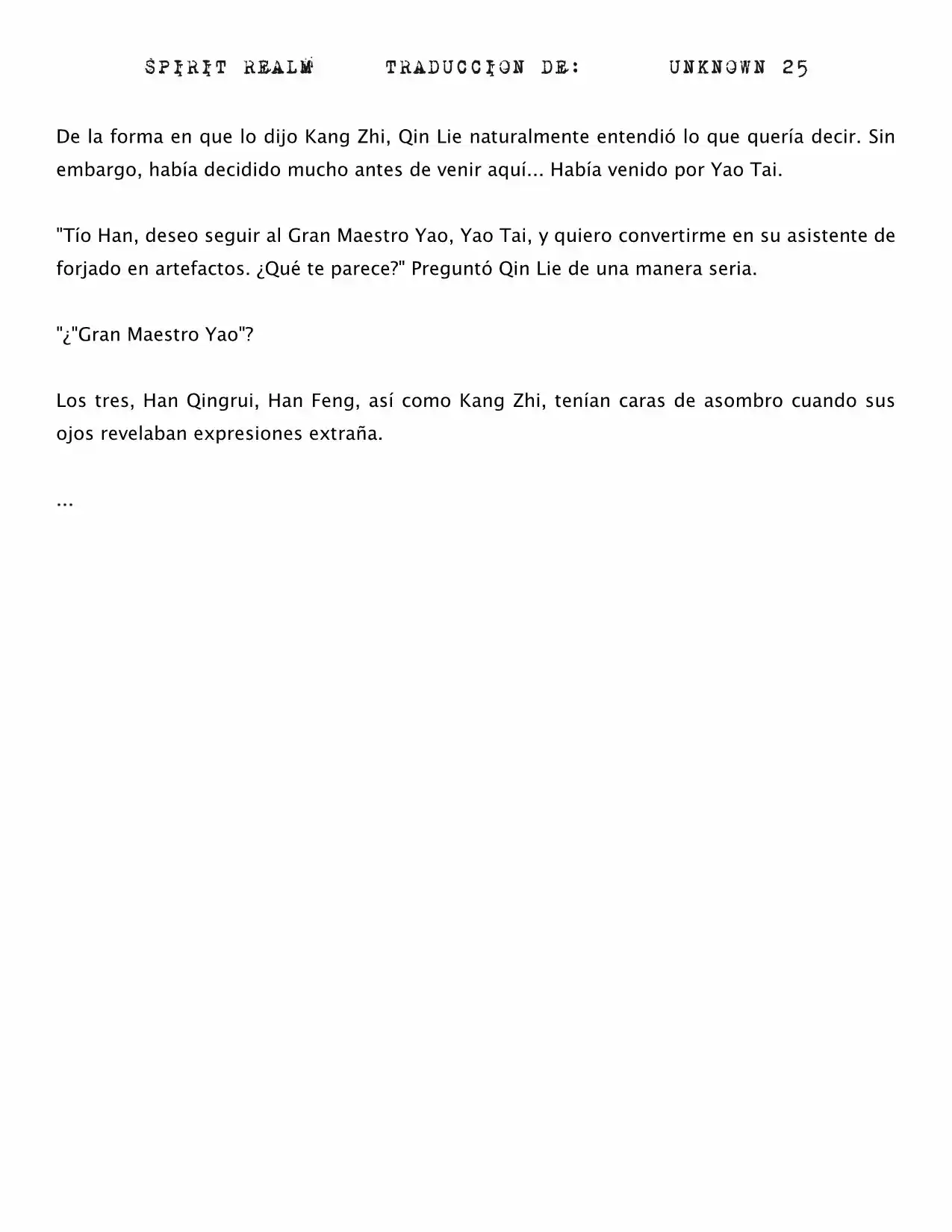 Spirit Realm (Novela) - Capítulo 62 - Página 9 - LectorTMOo