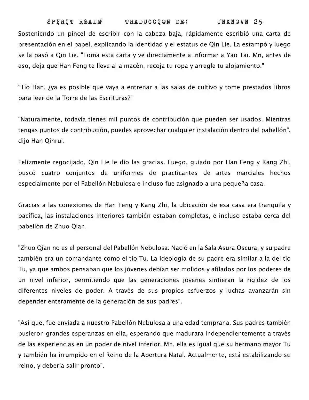 Spirit Realm (Novela) - Capítulo 63 - Página 5 - LectorTMOo