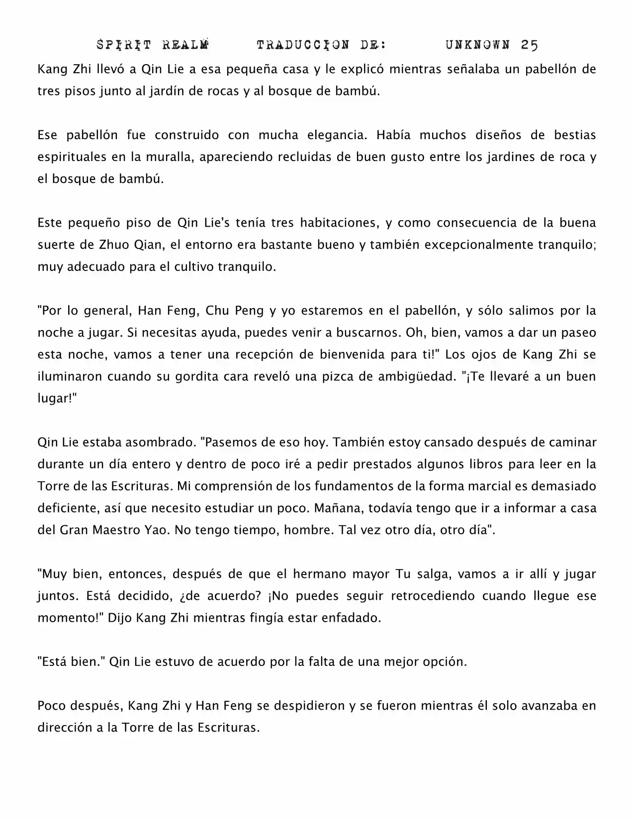 Spirit Realm (Novela) - Capítulo 63 - Página 6 - LectorTMOo