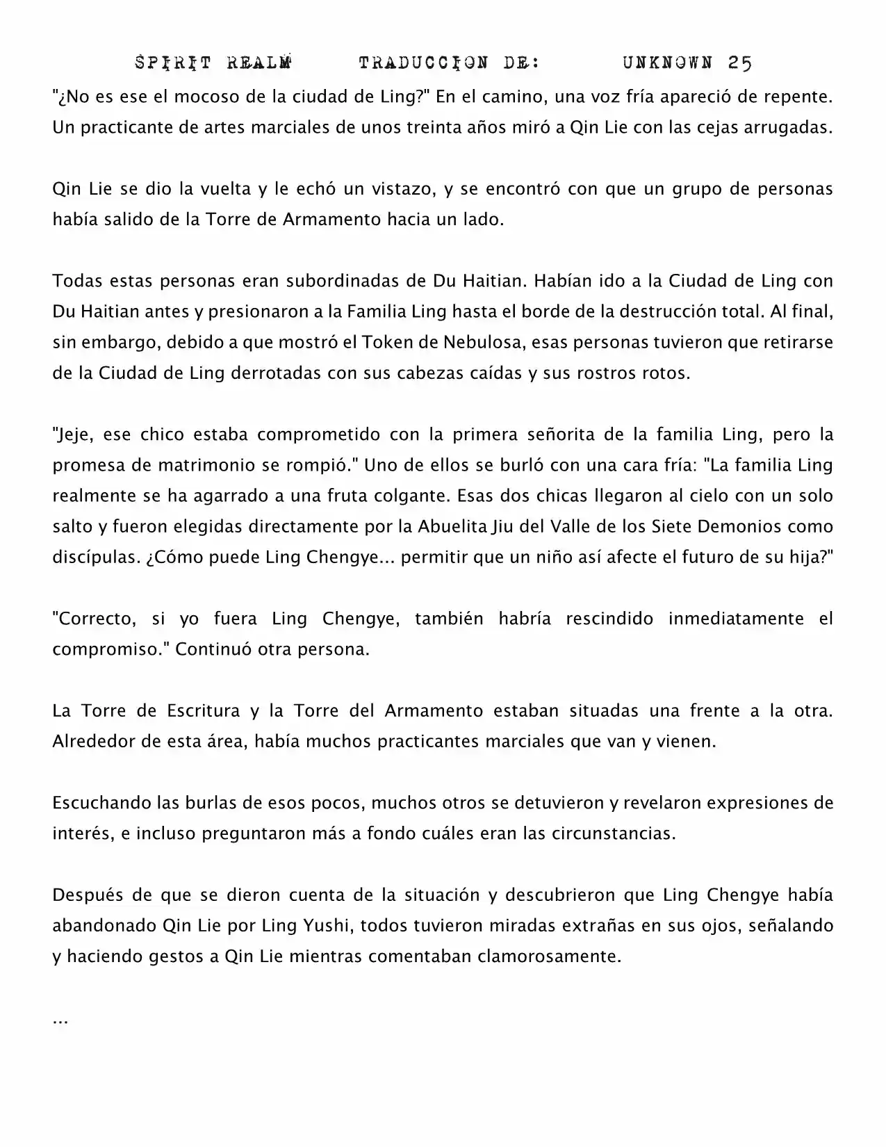 Spirit Realm (Novela) - Capítulo 63 - Página 7 - LectorTMOo