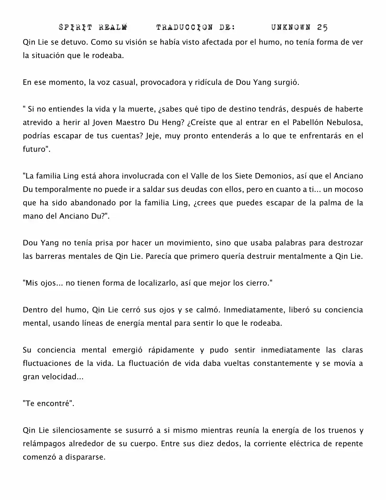 Spirit Realm (Novela) - Capítulo 64 - Página 4 - LectorTMOo
