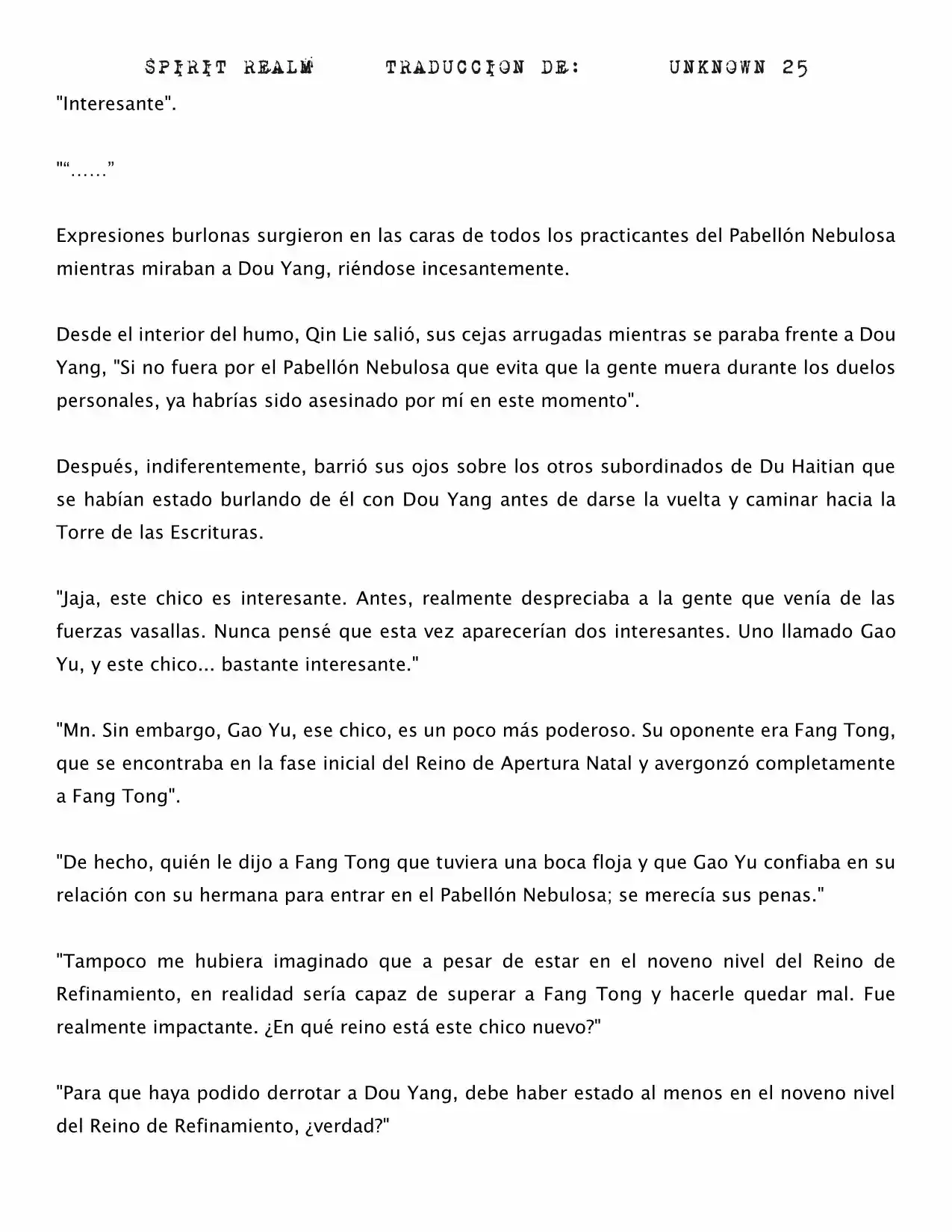 Spirit Realm (Novela) - Capítulo 64 - Página 6 - LectorTMOo