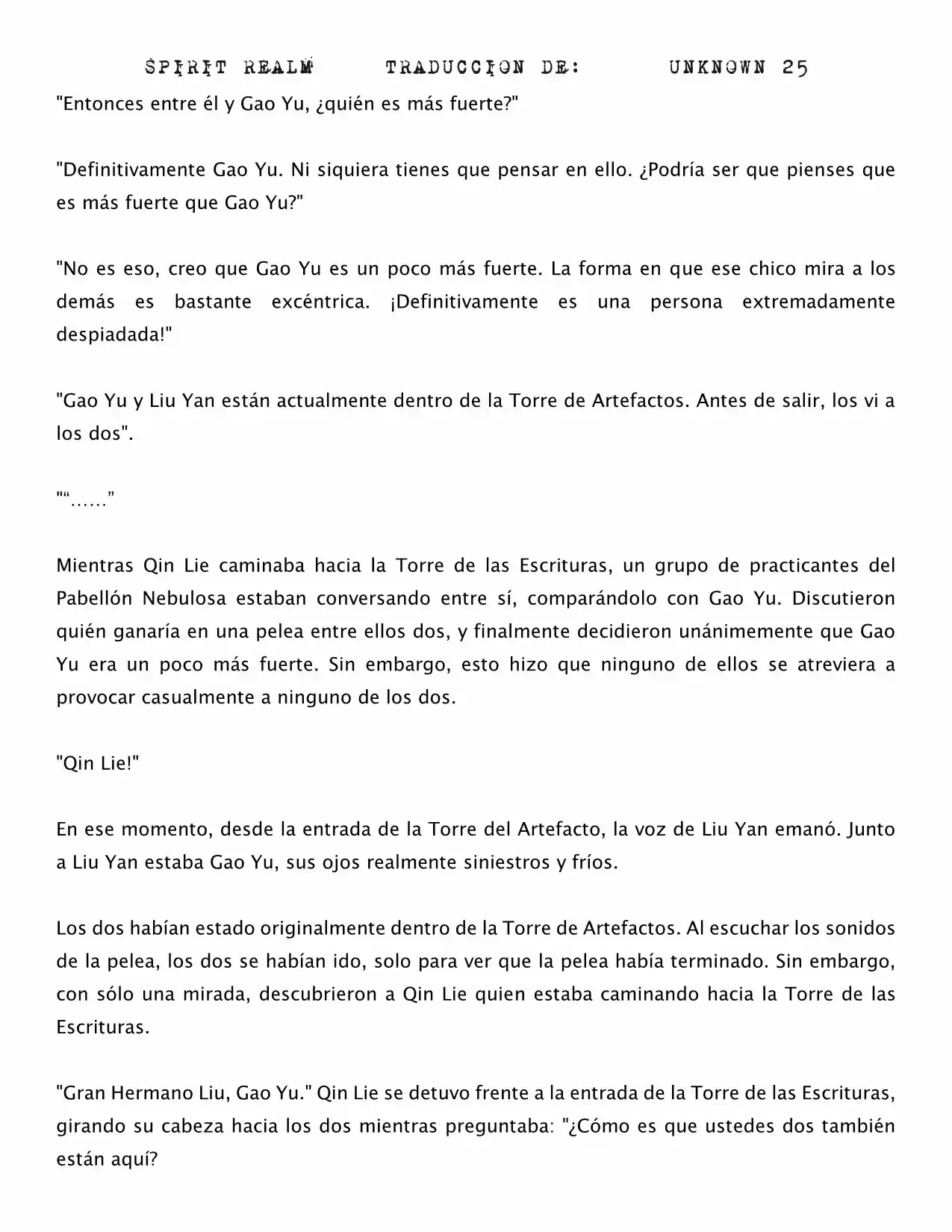 Spirit Realm (Novela) - Capítulo 64 - Página 7 - LectorTMOo